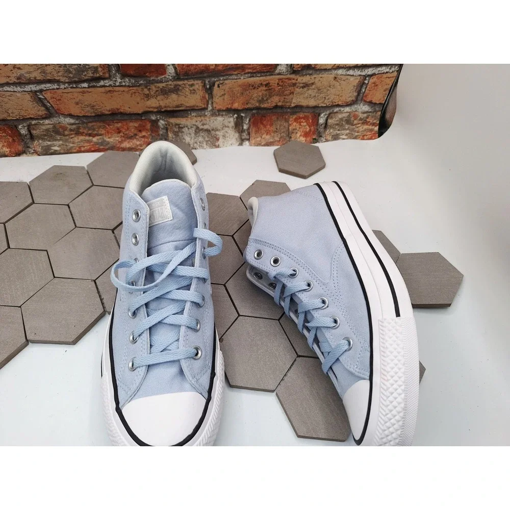 Converse CTAS Malden Street Mid Light Blue Cloudy Daze Men Sz 10 Casual Sneakers